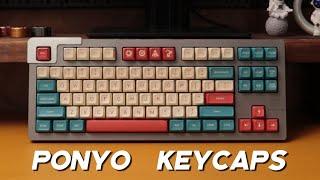 ABS Double Shot Ponyo Keycaps