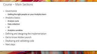 Overview of Implementing Adobe Analytics