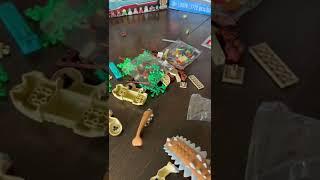 Lego Jurassic world Indominus Rex vs Ankylosaurus unboxing!