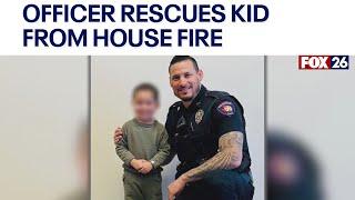 Caught on Video: Fulshear officer rescues 3-year-old from burning home