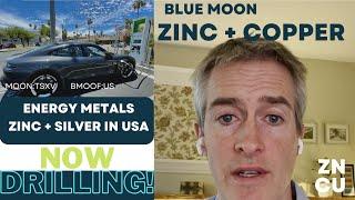 Blue Moon Mining Intro Q&A with CEO (MOON:TSXV | BMOOF:US) Zinc Silver Lead Copper Gold in USA