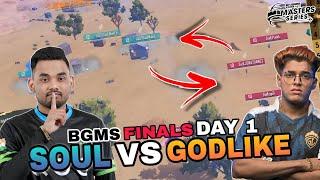 Soul Vs Godlike Last Zone | Soul Chicken | BGMS S2 Day 1 Finals | BGMS Highlights