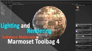 How to render and present Substance Materials with Marmoset Toolbag 4 - Tutorial