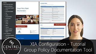 Group Policy Object (GPO) Documentation Tool - Tutorial #xiaconfiguration