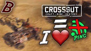 Crossout = I love ping // Катки в Кроссаут