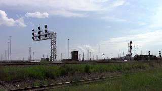 Westbound NS freight at CP 497 in Gary, IN