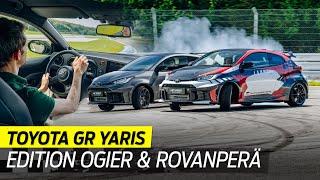 Les Toyota GR Yaris édition Ogier & Rovanpera sur circuit !