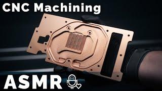 Machining a GPU Waterblock Coldplate | ASMR Edition | Only Machine Sounds