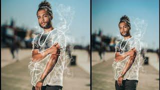 Invisible Smoke effect Editing | smoke photo editing  (Photoshop tutorial 2020)