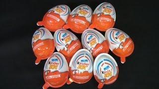 10 x Kinder Joy - Monster Academy (Monster Uni) Unboxing