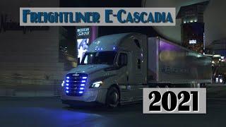 2021 Freightliner E-Cascadia Electric Semi Truck by Daimler Truck