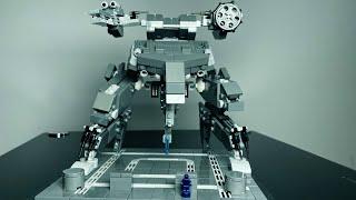 Lego Metal Gear Rex designed by Nicola Stocchi