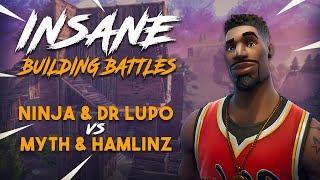 Insane Building Battles!! Ninja & Lupo vs TSM Myth & Hamlinz - Fortnite Tournament Game 2