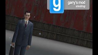 G-man crashed the server (Garry's mod sledding)