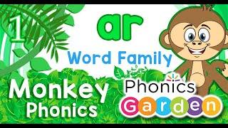 AR Monkey Phonics Word Family Phonics Garden