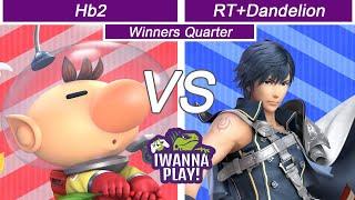 Smash For All - Hb2 (Olimar) Vs RT+ Dandelion (Chrom) - Winners Quarter