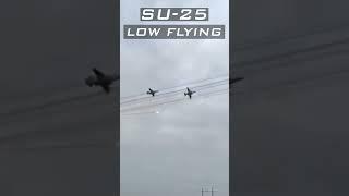 Russian Su-25 Tactics: Low-Flying Near Front Lines