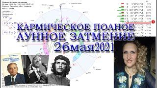 Кармическое Лунное Затмение 26.05.2021