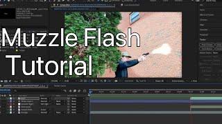 How to Make a Muzzle Flash Effect for Beginners! (After Effects Tutorial)