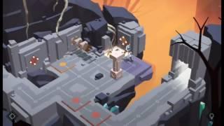 Lara Croft Go прохождение огненная пещера 1-3