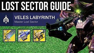 1280 Veles Labyrinth: Easy Solo Master Lost Sector Guide (Hunter, Titan, Warlock) / Destiny 2