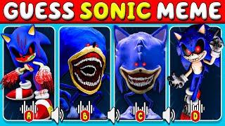 Guess The MONSTER SHIN SONIC TAPES By MEME & DANCE | Shin Sonic Tapes...!