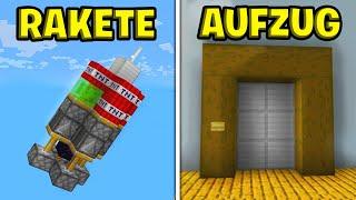 10 einfache REDSTONE IDEEN für deine MINECRAFT Welt