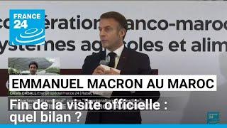 Fin de la visite officielle d'Emmanuel Macron au Maroc : quel bilan ? • FRANCE 24