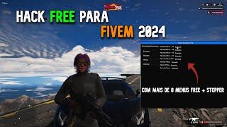 MELHOR HACK FREE PARA FIVEM 2024 +STOPPER