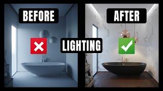 3dsMax Corona Interior Lighting (LightMix Tutorial)