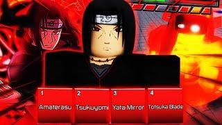 (SUSANOO) ITACHI UCHIHA SHOWCASE IN ROBLOX ANIME BATTLE ARENA