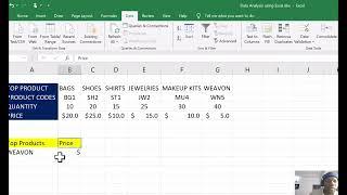 Excel Hlookup