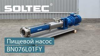 Пищевой насос SOLTEС ® BN076L01FY для перекачивания растительного масла