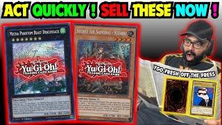 ACT FAST! SELL THESE CARDS NOW BEFORE THEY CRASH! - Yu-Gi-Oh! Market Watch