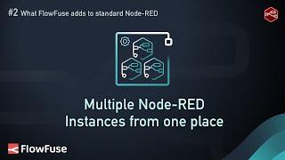 Why FlowFuse? Reason #2: FlowFuse allows you to create multiple Node-RED instance from one place.