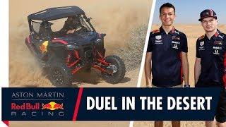 One last blast for 2019! | Max Verstappen and Alex Albon duel in the desert.