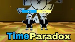 Time Paradox boss ( Roblox Undertale Judgement Day Singleplayer )