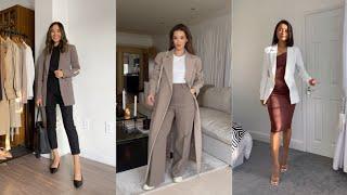 WHAT TO WEAR TO WORK 2024 // Business, Professional, Corporate Outfits For Feminine Women 