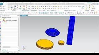 Part 1 #GC #Tool kits #Automatically #Gear #Spring in #NX