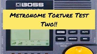 METRONOME CHALLENGE #2. CAN YOU HANG???