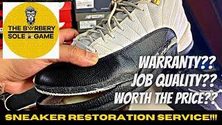 IS THIS THE BEST SNEAKER RESTORATION SERVICE YET?? | THE BARBERY AND SOLE GAME PH SERVICE REVIEW