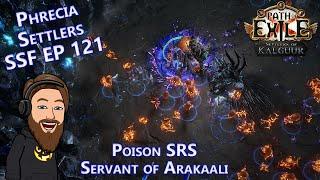 Finally Into A 6 Link - Level 95 Servant of Arakaali Poison SRS - Phrecia Settlers SSF EP 121