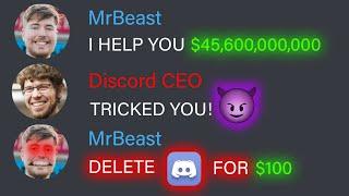 When MrBeast tried to save DISCORD from debt...