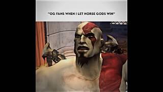 My boy kratos don’t deserve this  #godofwar #kratos