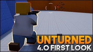 FIRST LOOK AT UNTURNED 4.0! (Unturned Devlog Analysis)