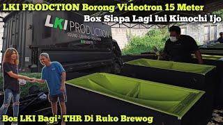 Kimochi Siapa Ini Warna Ijo‼️Bos LKI Borong Videotron Dan Bagi² THR Di Ruko Brewog