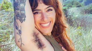 Hairy Armpits Girl Oliver Biography Video _ Extremely Hairy Armpits Women _ Underarm Hair