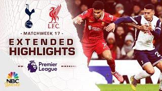 Tottenham Hotspur v. Liverpool | PREMIER LEAGUE HIGHLIGHTS | 12/22/2024 | NBC Sports