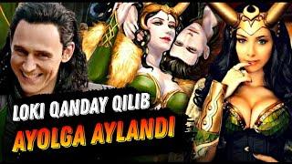 Loki Qanday Qilib Ayol Lokiga Aylangan | Ayol Loki | Tor Bilan Sevgisi | Loki Serial