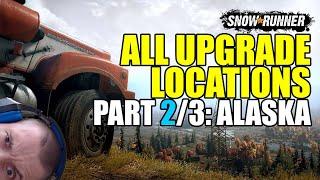 Snowrunner: All upgrade locations in Alaska (all maps)